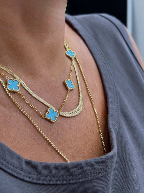 Collier groumette a scalare oro PICCOLA