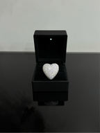 Anello Cuore BIG argento