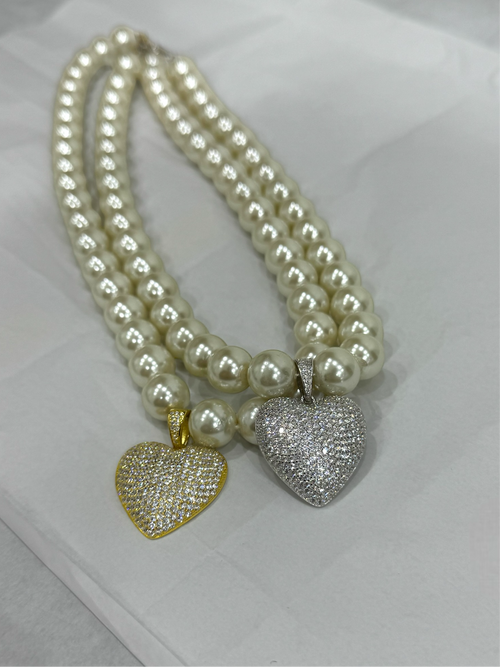 Collana “LADY D” big argento