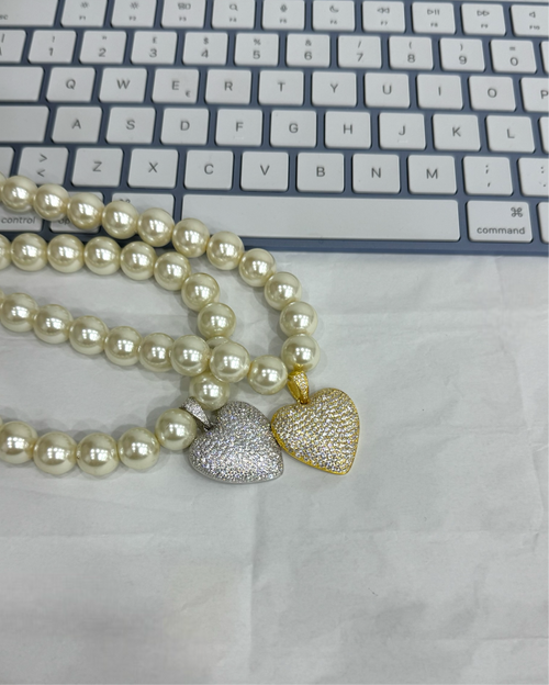 Collana “LADY D” big argento