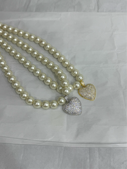 Collana “LADY D” big argento