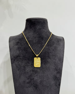 Medaglia I Love You argento