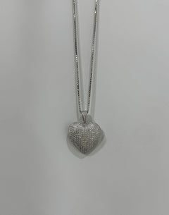 Collana “LADY D” basic argento