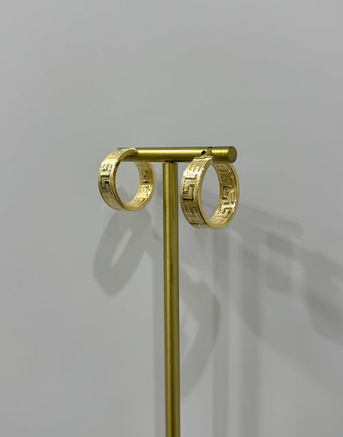 Cerchi oro GRECA interna big