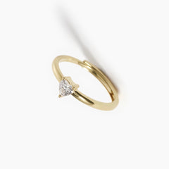 Fermanello-cuoricino argento