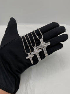 Collane croce “GLR” argento