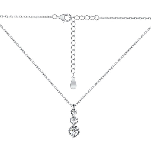 Completo TRYLOGY a scalare tondo argento