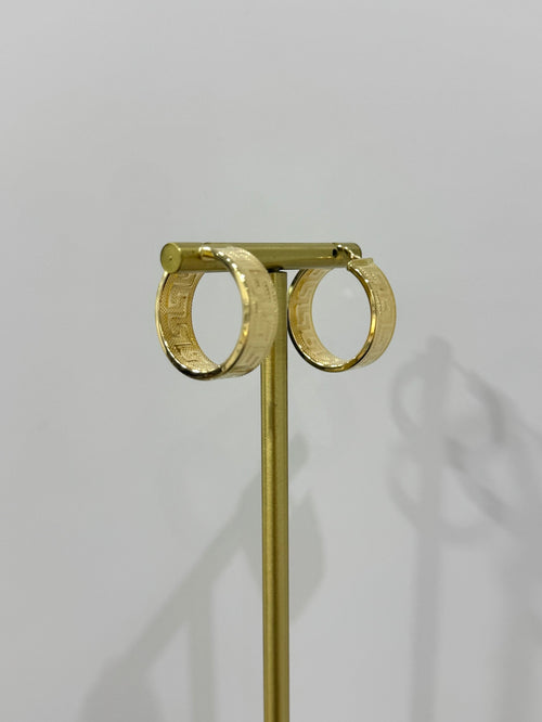 Cerchi oro GRECA interna big