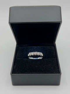 Anello 5 pietre gambo big oro