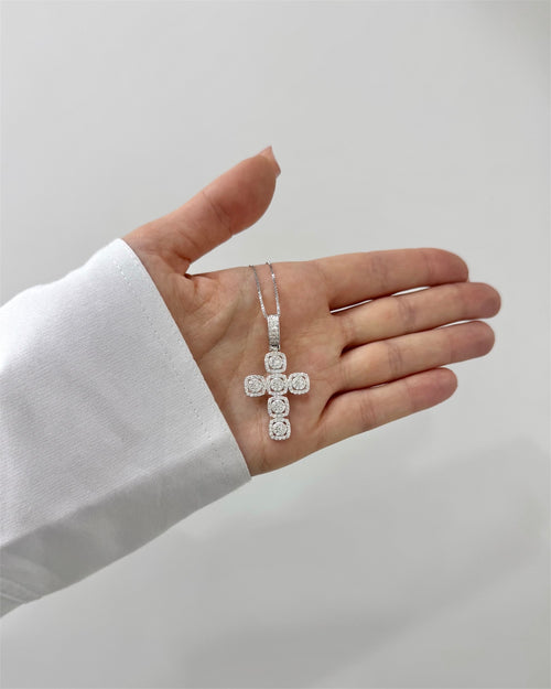 Collana croce FUTURE argento