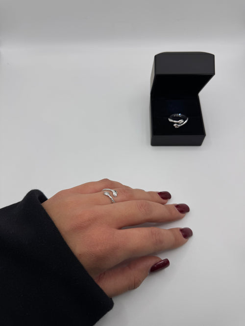 Anello ABBRACCIO argento