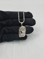 Collana VOLTO CRISTO argento