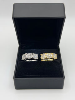 Anello TRILOGY magic argento