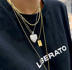 Collana “LADY D” basic argento