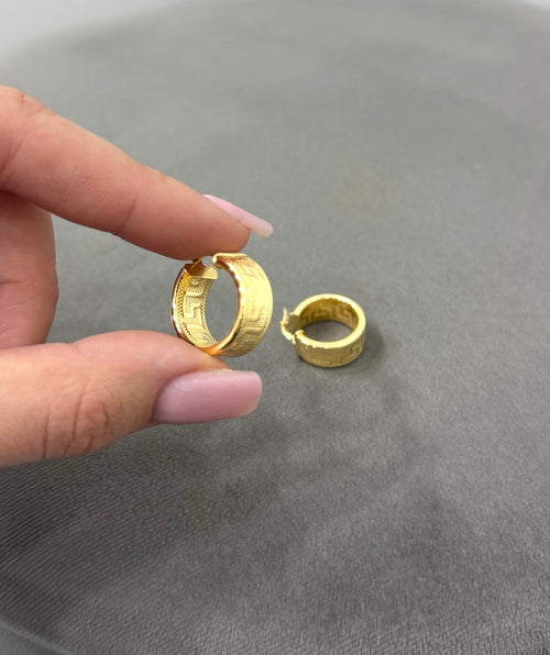 Cerchi oro GRECA interna small