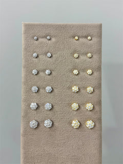 Orecchini punti luce MAGIC argento