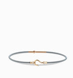 Bracciale MAN grigio oro & diamanti
