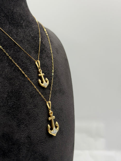 Collana ancora oro