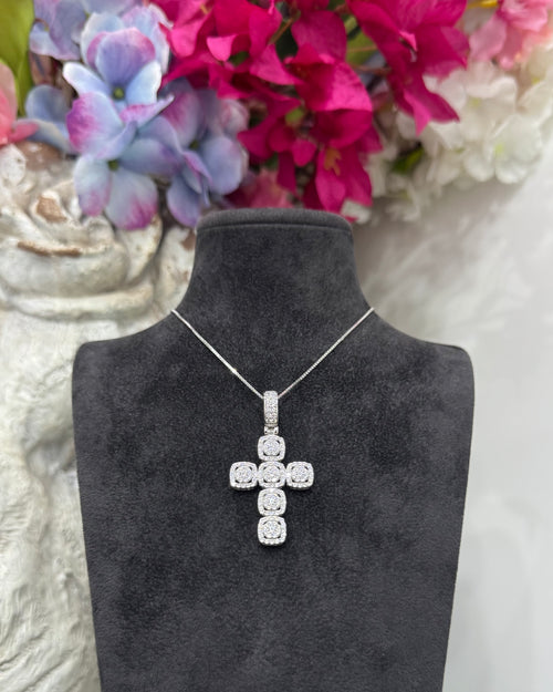 Collana croce FUTURE argento