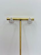 Orecchini TRIANGLE zirconato argento