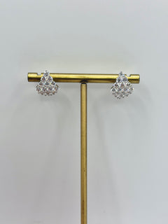 Orecchini TRIANGLE zirconato argento