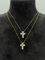 Collana croce SALVI small argento