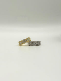 Anello TRILOGY magic argento