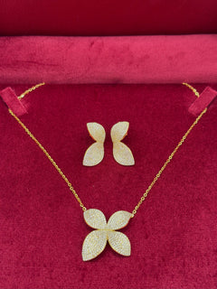 Completo PETALI argento