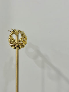 Orecchini croissont small oro