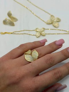 Completo PETALI argento