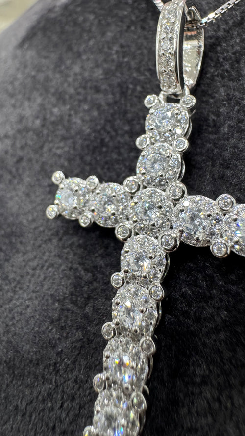 Collana croce MAGIC argento