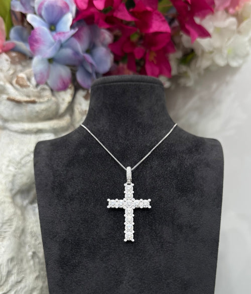 Collana croce MAGIC argento