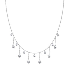Collana DROPS argento
