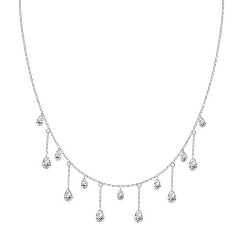 Collana DROPS argento