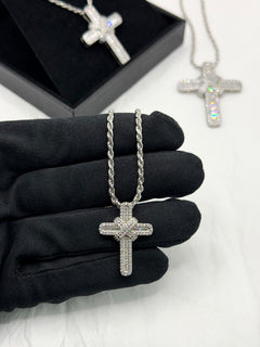 Collane croce “GLR” argento