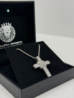 Collane croce “GLR” argento