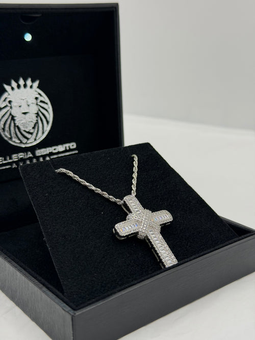Collane croce “GLR” argento