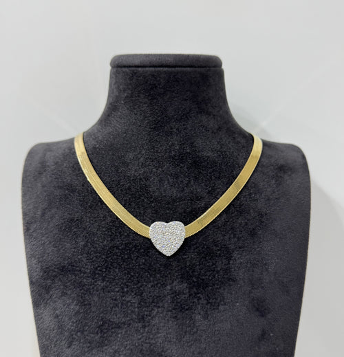 Piattina HEART argento