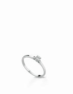 Anello solitario diamanti
