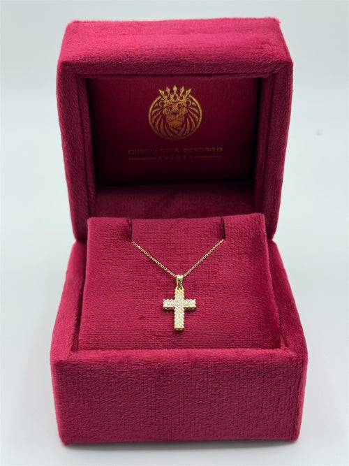 Collana con croce “Salvi” oro
