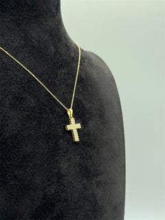 Collana con croce “Salvi” oro