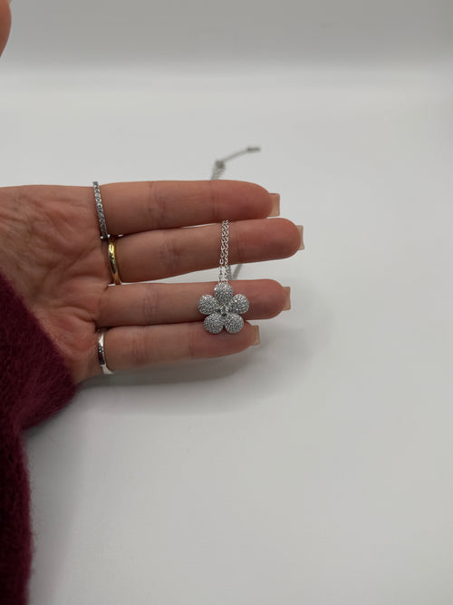 Collana MARGHERITA BIG argento