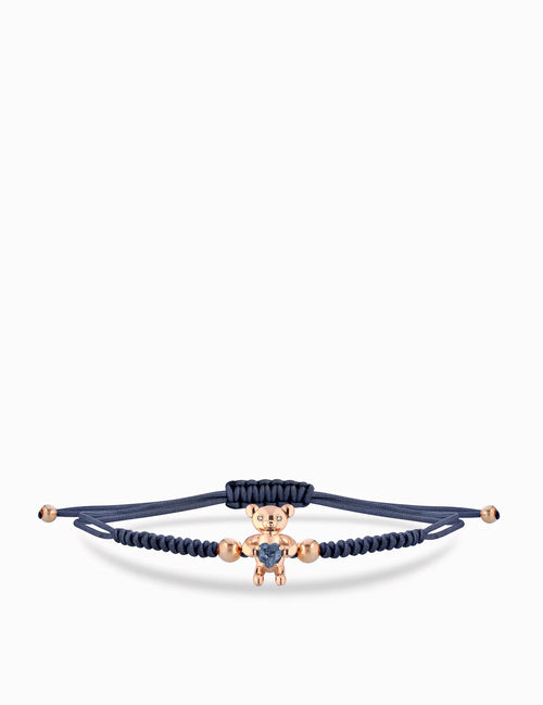 Bracciale teddy oro e diamanti