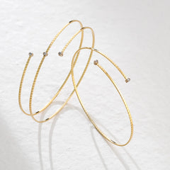 Bracciale SNAKE oro e diamanti doppio giro