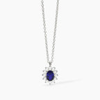 Collana KATE blu argento