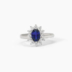 Anello KATE blu argento