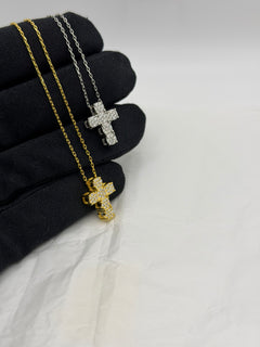 Collana croce MAGIC argento