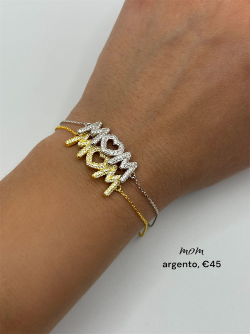 Bracciale M🫶🏼M argento