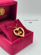 Cuore MOM big argento