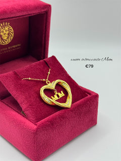 Cuore MOM big argento